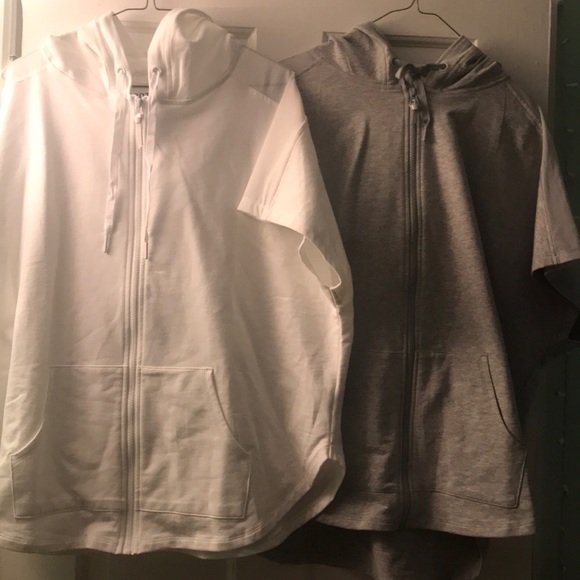 Victoria's Secret Jackets & Blazers - BRAND NEW SET OF TWO Victoria secret zip ups